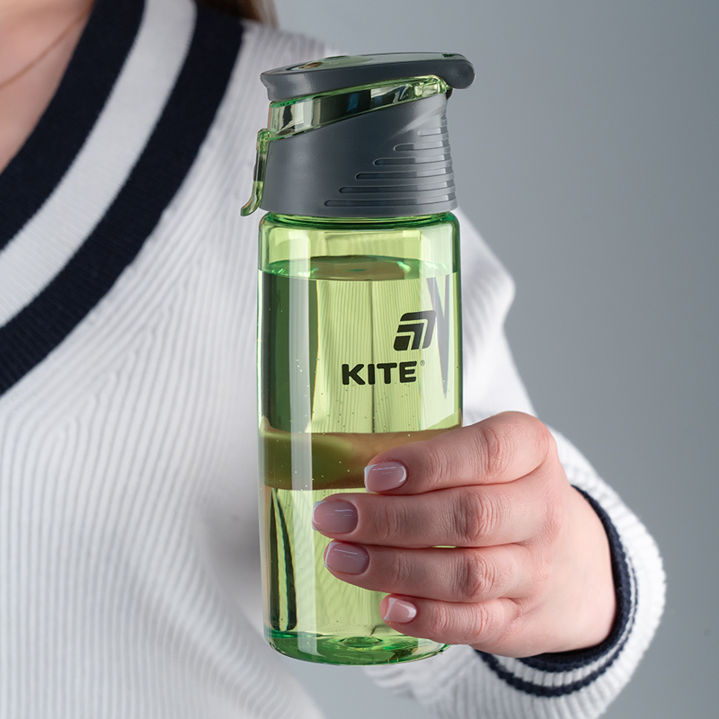 Пляшечка для води, 550 мл, зелена (K25-401-3) Kite - фото 6