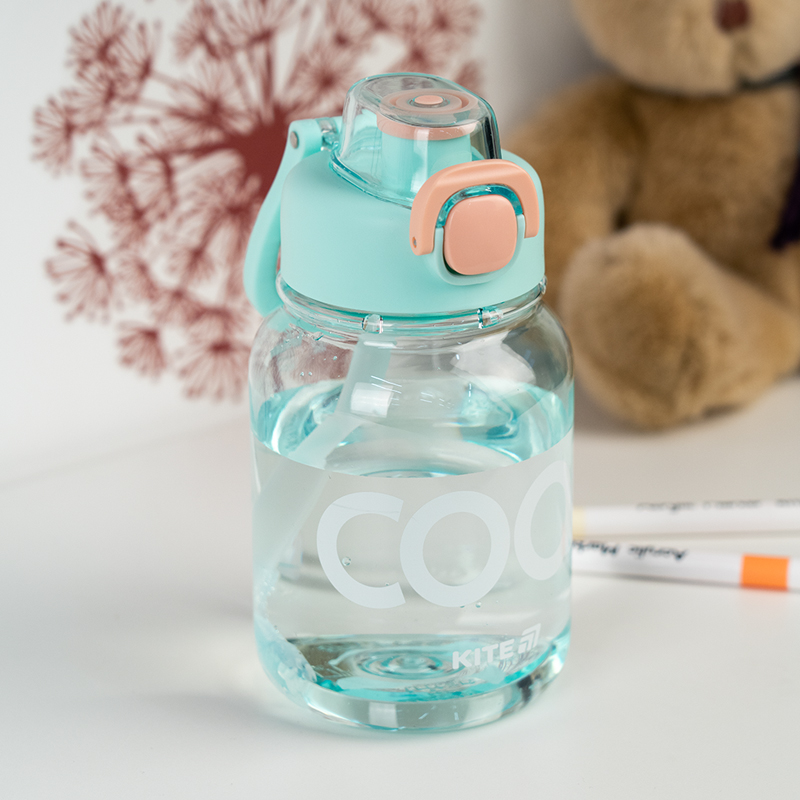 Пляшечка для води, 700 мл, рожево-бірюзова (K25-1217-2) Kite - фото 8