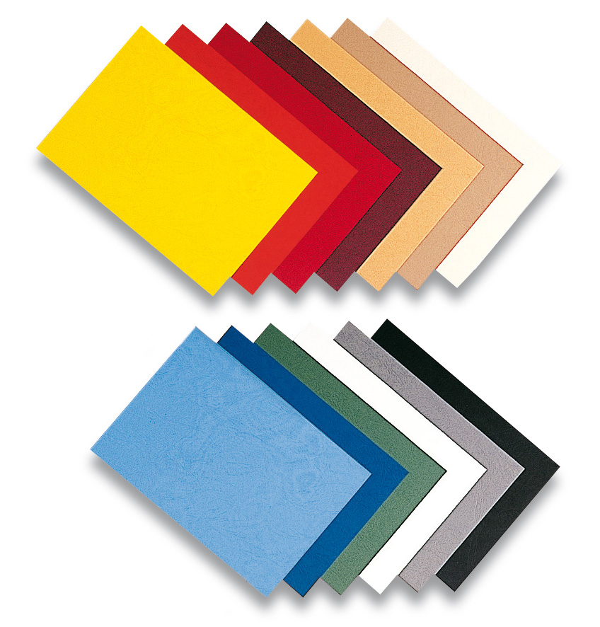 Обкладинка Delta 250г/м2, 50шт/уп.,  черв. BuroMax - фото 4