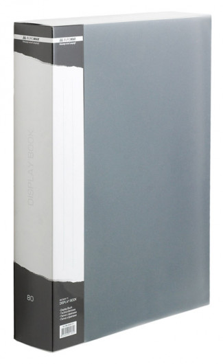 Папка на 80 файлами в коробці, чорн. BuroMax - фото 6