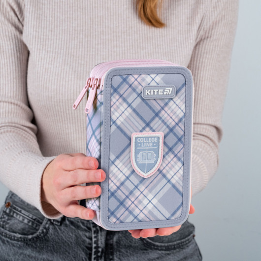 Пенал Kite 2 отд., без наполнения 623 College Line Girl Kite - фото 8
