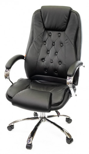 Кресло для руководителя Бешар CH ANF, черн. АКЛАС - фото 16