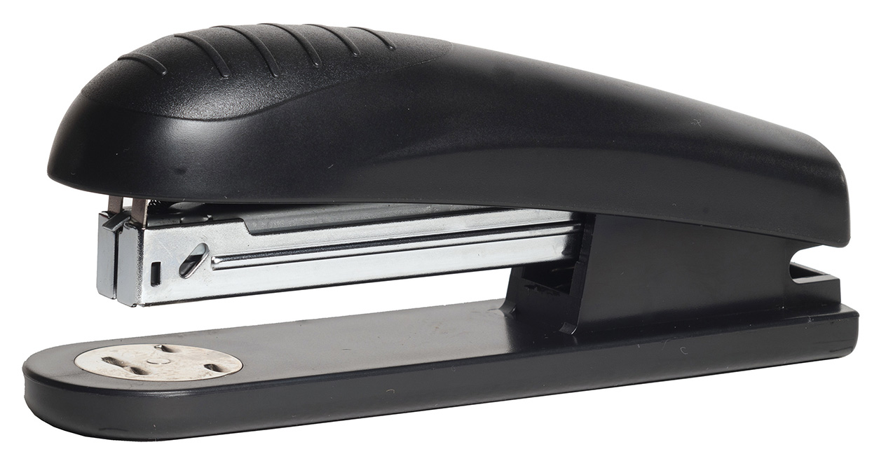 Степлер №10 15л., плечо 6см., пластик., черн. Scholz - фото 2