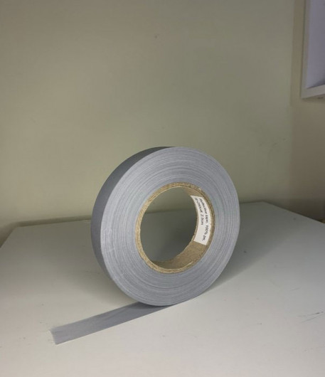 Лента светоотражающая 2,5см, 100м, коэфициент отражения: R>250, серебр. BuroMax - фото 3