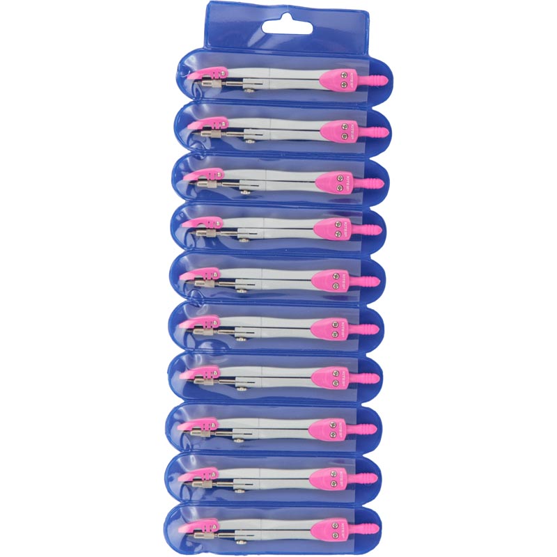 Циркуль в PVC чохлі рожевий, 125 мм Kite - фото 3