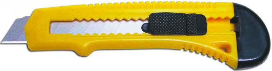 Нож канцелярский большой 18мм., пластиковый корпус NORMA - фото 4