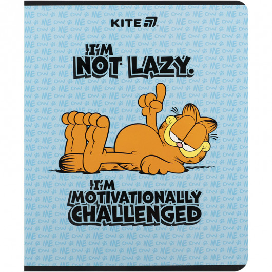 Тетрадь 24 лист., кл., УФ лак объёмный + софт тач, Garfield (GF25-238) Kite - фото 23