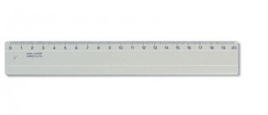 Лінійка пластикова 20см, прозор. Koh-i-noor - фото 5