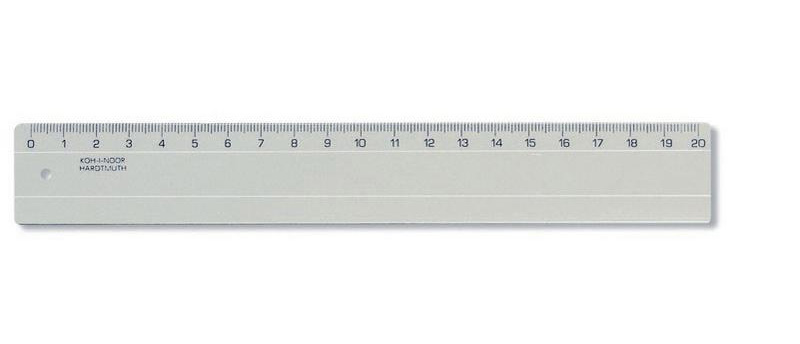 Лінійка пластикова 20см, прозор. Koh-i-noor - фото 5