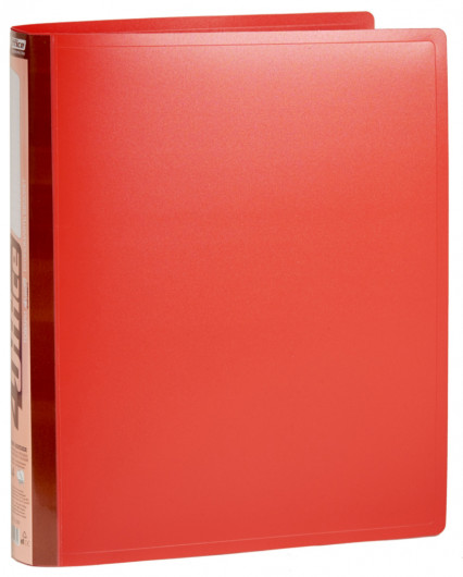 Папка А4, 40мм., 4кольца, пластик PP, ассорт. 4Office - фото 8