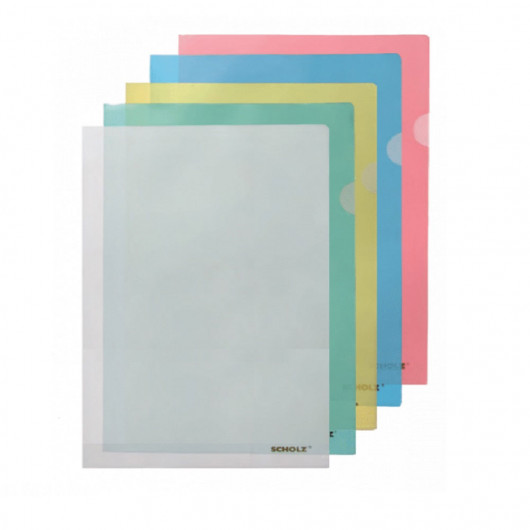 Папка-куток прозора глянсова, товщина 180мкм, прозор. Scholz - фото 3