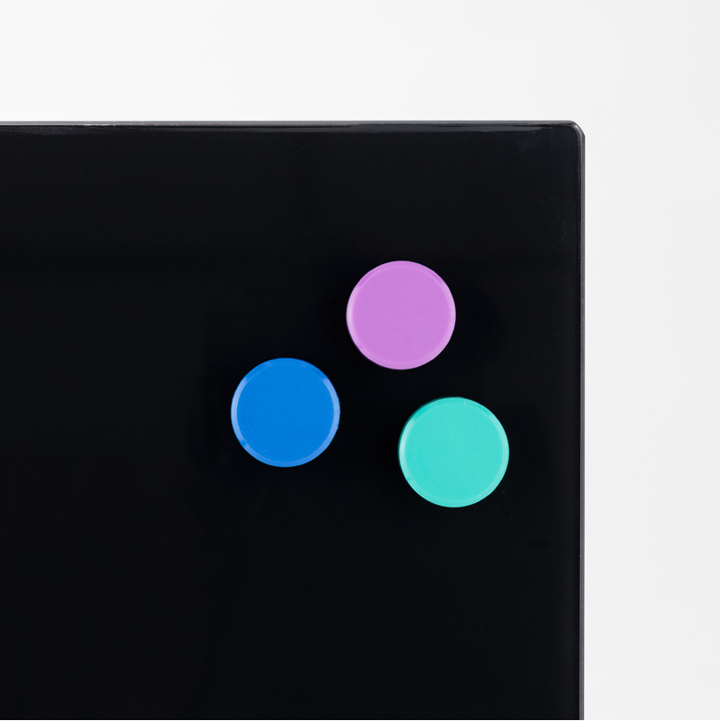 Дошка скляна магнітно-маркерна 60х90см., чорн. Axent - фото 6