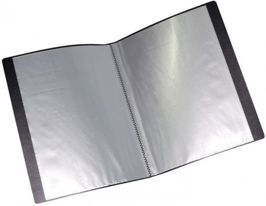 Папка на 60 файлов, толщина 650мкм., черн. NORMA - фото 2