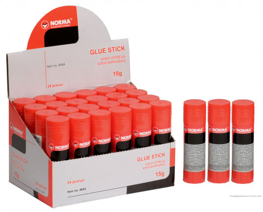 Клей-карандаш PVA, 15г. NORMA - фото 4