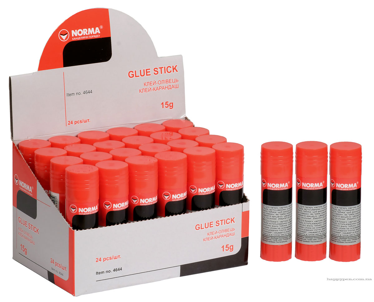 Клей-карандаш PVA, 15г. NORMA - фото 4