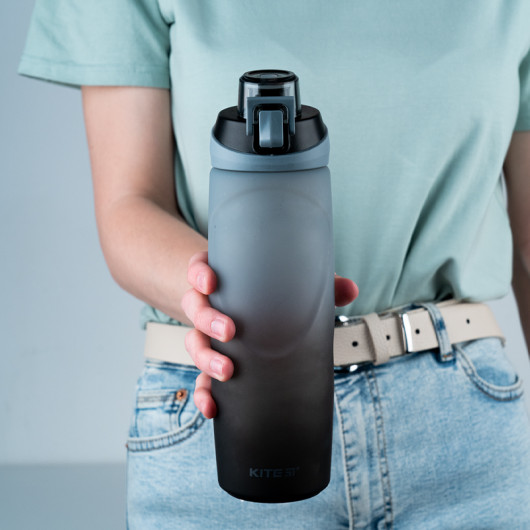 Бутылочка для воды, 760 мл, серо-черная Kite - фото 6