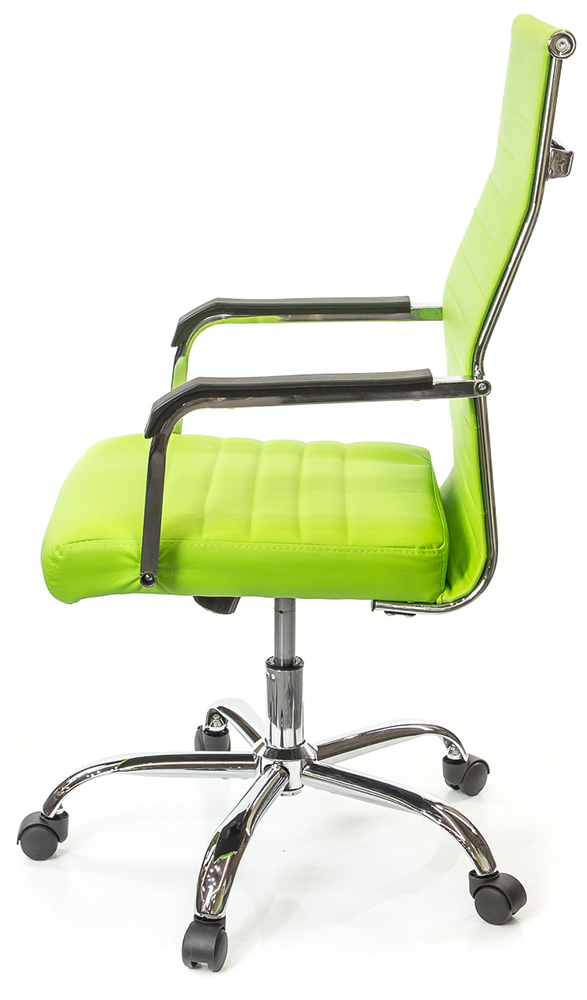 Кресло для персонала Кап FX СН TILT (PU lime green), салат. АКЛАС - фото 15