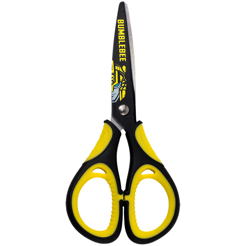 Ножницы детские с рез. вставками и рисунком на лезвиях, 13см Kite - фото 3