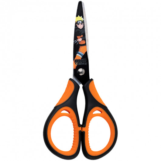 Ножиці  дитячі з гум. вставками, малюнок на лезах, 13см Naruto Shippuden Kite - фото 3