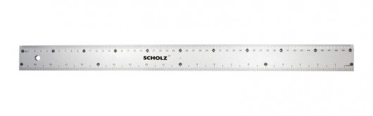 Линейка пластиковая 50см., прозр. Scholz - фото 4
