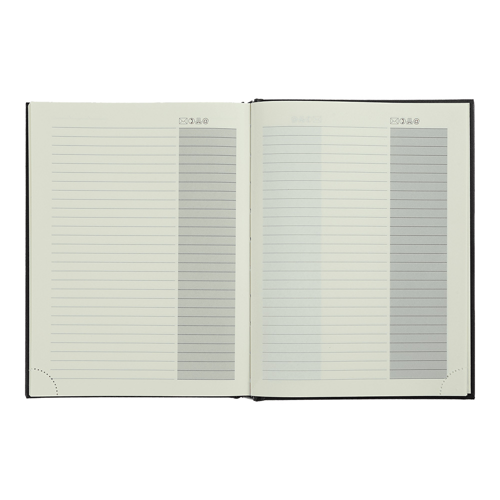 Ежедневник не датированный BASE, 150*205мм., 288 страниц, бумвинил, линия, син. BuroMax - фото 7