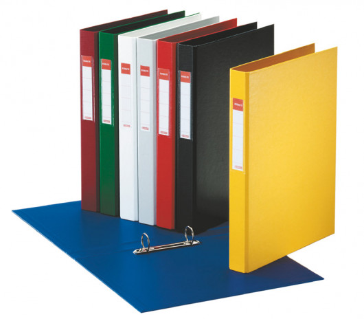 Папка А4, 35мм., 2кільця (25мм.), червон. Esselte - фото 3