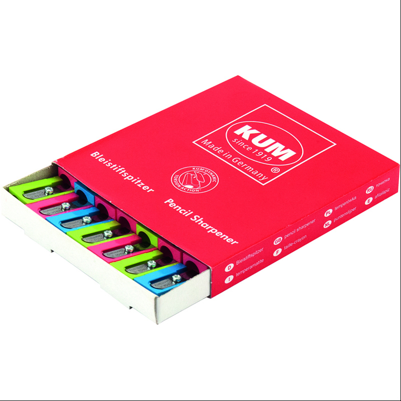 Точилка пластиковая, клиновидная форма 100-K, ассорт. KUM - фото 4