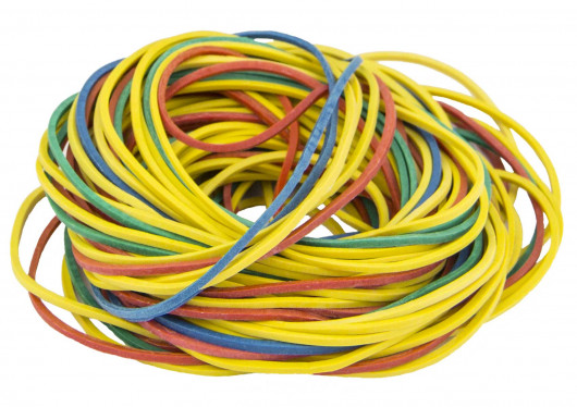 Резинка для денег d=50мм., 500гр., цвет ассорт. 4Office - фото 2