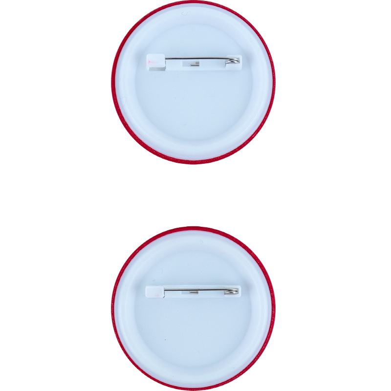 Набор значков светоотражающих, малиновые Kite - фото 5