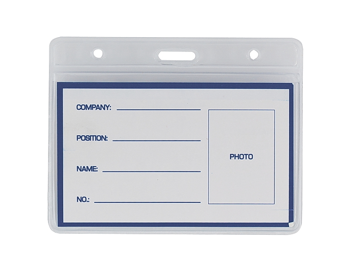 Бейдж горизонтальний 95*75мм. BuroMax - фото 2