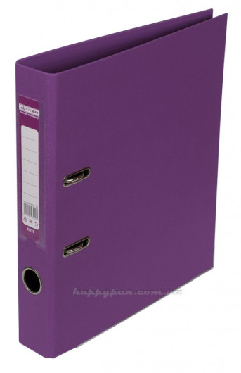 Регистратор 5см. А4 (PP двустороннее покрытие) ELITE, сиренев. BuroMax - фото 4