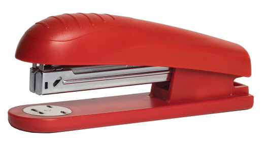 Степлер №10 15л., плечо 6см., пластик., красн. Scholz - фото 3