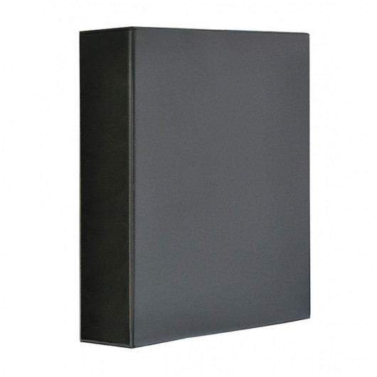 Папка панорама А4, 4кільця, PVC, товщина в торці 70мм, чорн. PantaPlast - фото 3
