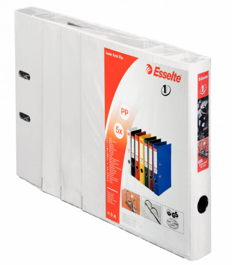 Регистратор 5см. А4 (PP), No.1 Power, бел. Esselte - фото 9