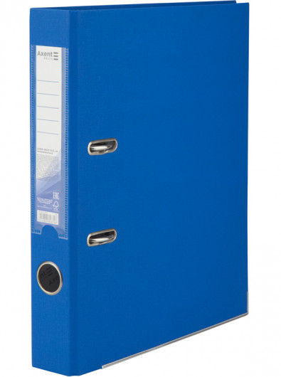 Регистратор 5см. А4 (PP), односторонний, голуб. Axent Delta - фото 4