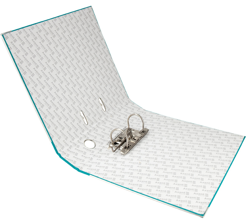 Регистратор 5см. А4 (PP), односторонний, бирюз. Axent Delta - фото 4