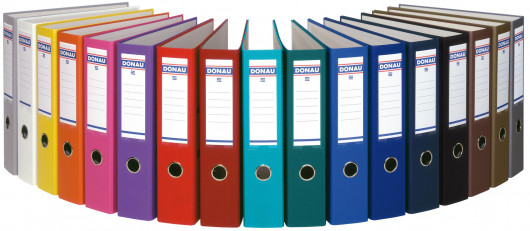 Регистратор 7,5см. А4 (PP), Master, оранж. DONAU - фото 5