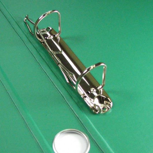 Папка А4, 40мм., 2кільця, зелен. BuroMax - фото 5