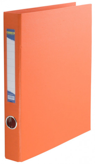 Папка А4, 40мм., 2кольца, оранж. BuroMax - фото 4