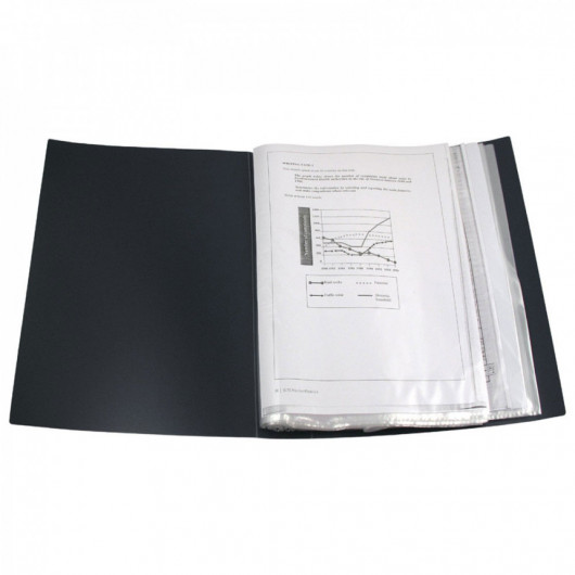 Папка на 100 файлів, чорн. Axent - фото 4