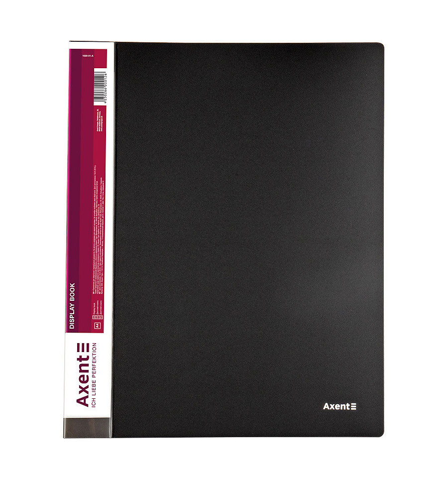 Папка на 20 файлів, чорн. Axent - фото 7