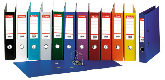 Регистратор 7,5см. А4 (PP) No.1 Power, бирюз. Esselte - фото 4