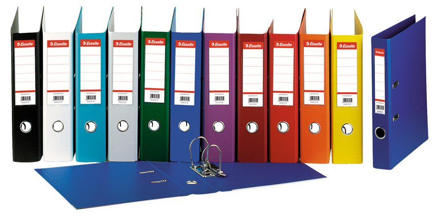 Регистратор 7,5см. А4 (PP) No.1 Power, бирюз. Esselte - фото 4