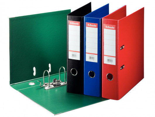 Реєстратор 7,5см. А4 (PP) No.1 Power, чорн. Esselte - фото 3