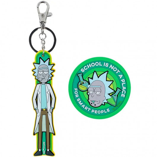 Набор бейдж на липучке и подвеска «Rick and Morty», 2 шт., 3010 RM (rm24-3010) Kite - фото 7