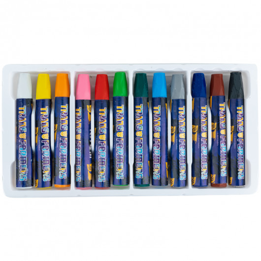 Пастель масляная 12 цветов Transformers TF24-071 Kite - фото 4