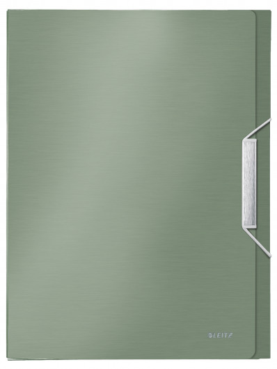 Папка-бокс на резинках Style А4, 30мм., до 250л., пластик, морск. волна LEITZ - фото 7