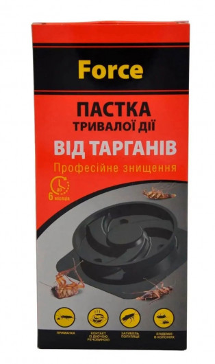 Ловушка от тараканов и муравьев 6 шт/уп. Force - фото 2