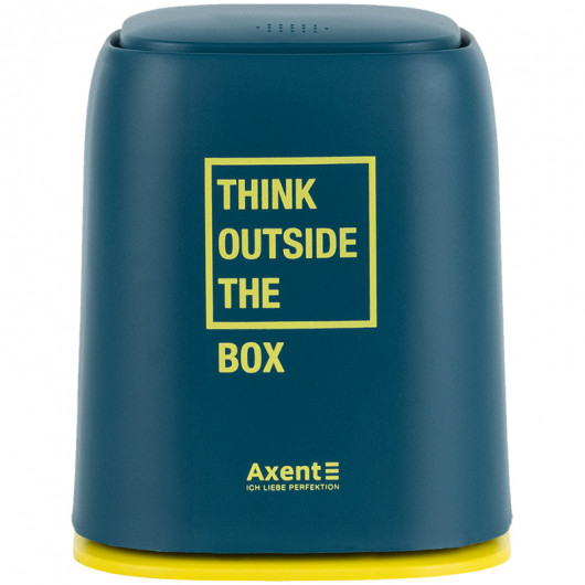 Настольный контейнер для мусора, прямоугольный, синий индиго Axent - фото 6