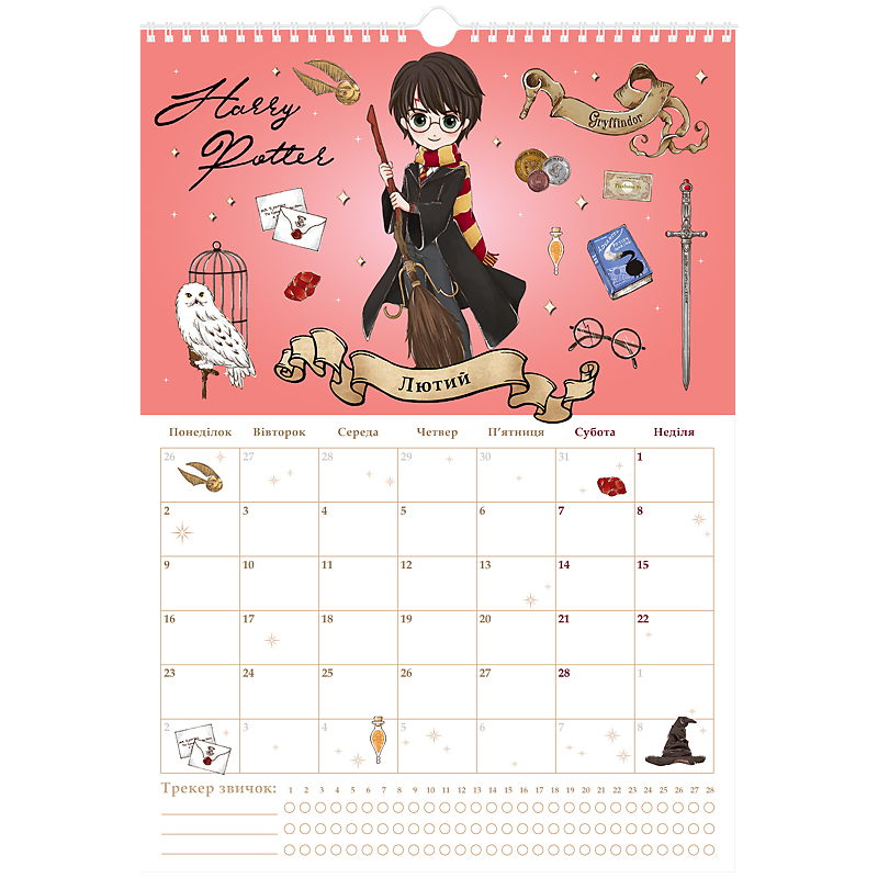Календарь-планер настенный на 2026 р., HP26-440 Kite - фото 12
